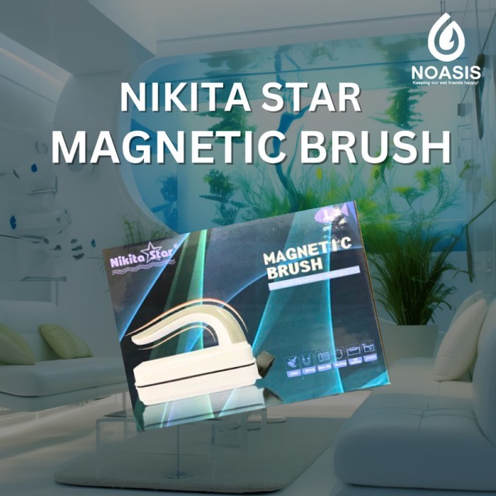 Magnet Pembersih Kaca Aquarium Nikita Star Floating Ukuran S M L Magnetic Aquascape NIKITA
