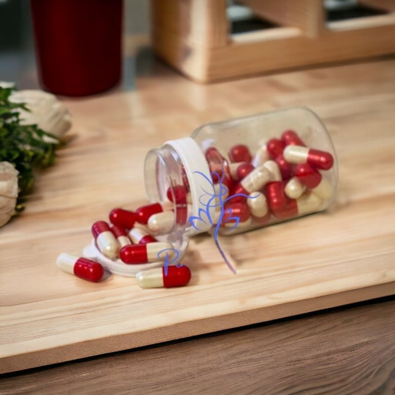 Pinky Pelangsing Strong Obat Diet Ampuh Penurun Berat Badan Pink Kapsul Merah Putih ready bosku