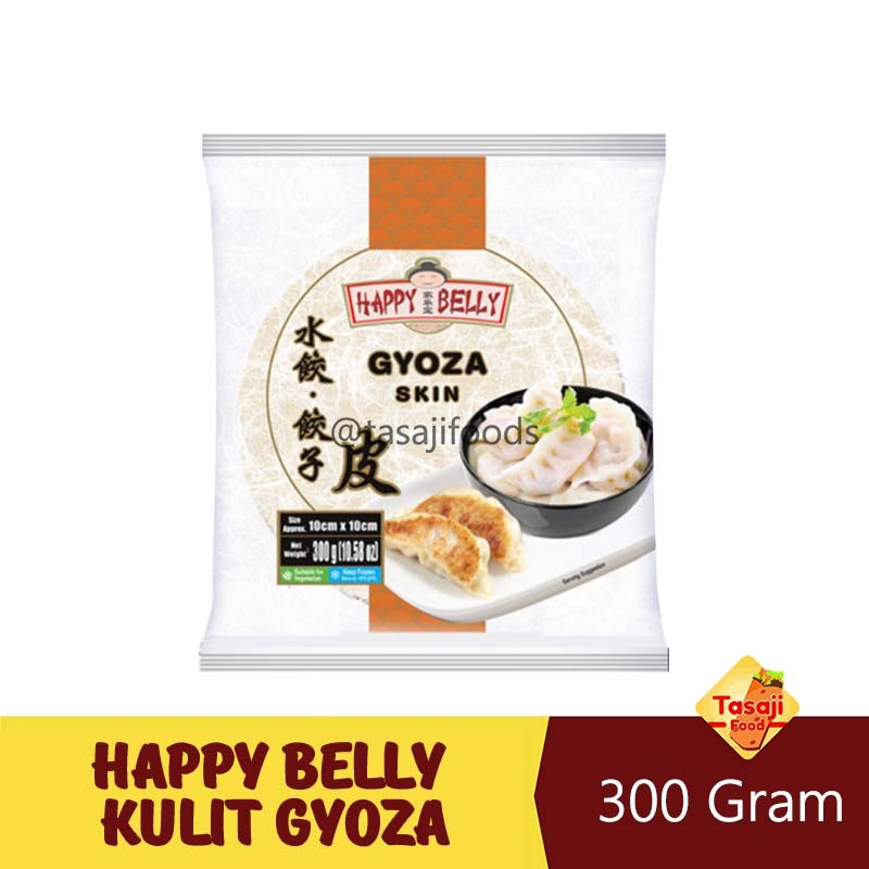 

Happy Belly Kulit Gyoza 10 Cm 300 Gram Kulit Dimsum