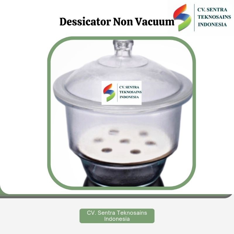 Desiccator non Vacuum ID 15 cm/ Desikator RRT