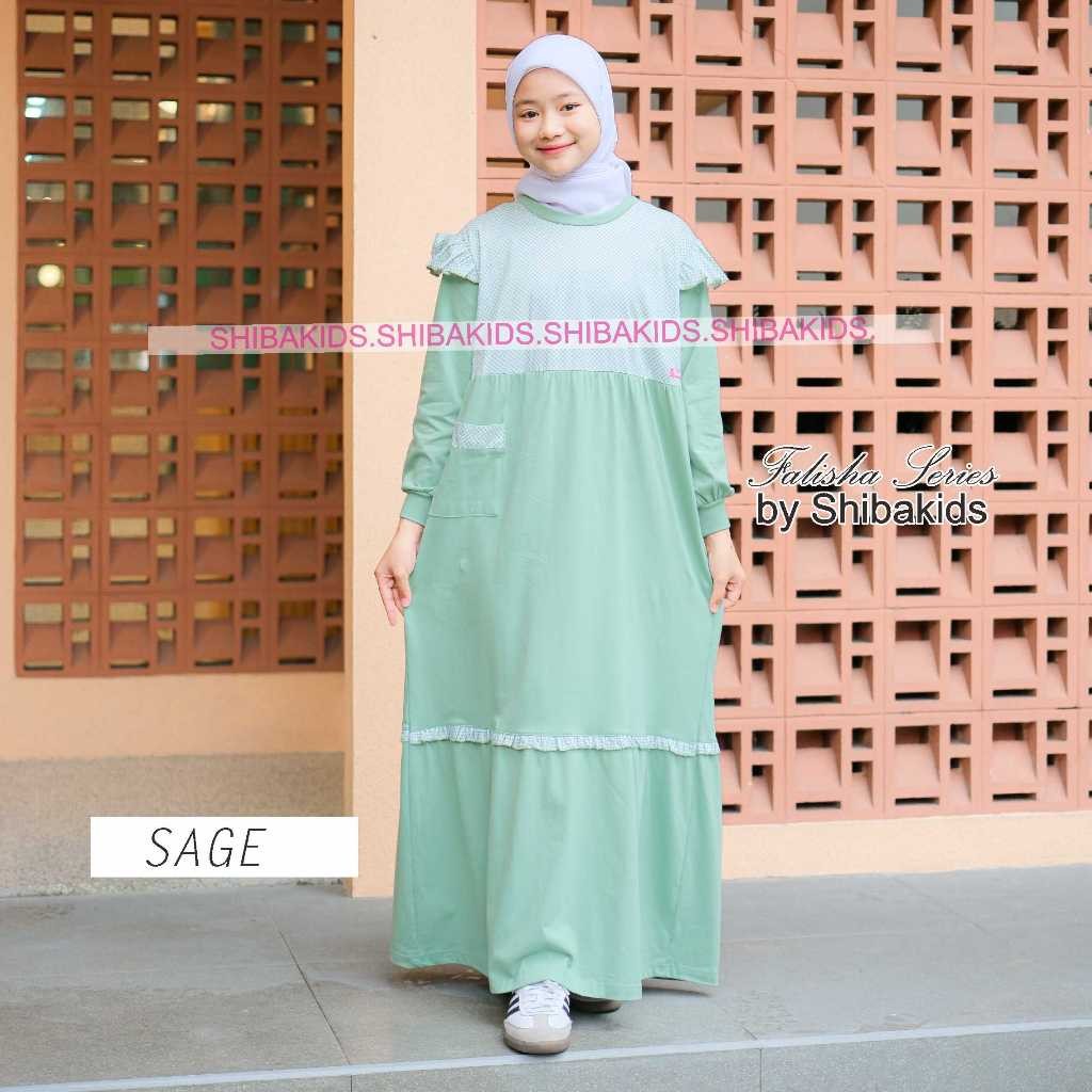 Busana Lebaran Muslim Wanita Dress Gamis Murah Modern / Gamis Anak Perempuan/Baju Dress Muslim Remaj