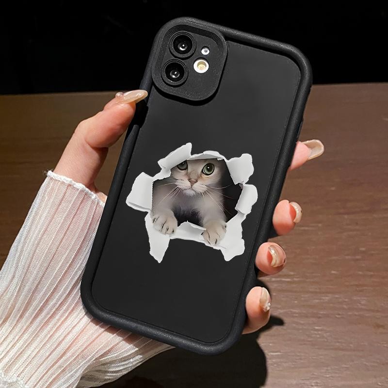 Soft Case For Oppo Reno5 4G 5G Reno3 Reno4 F Reno4 Lite Reno5 F K Z Reno6 Cute Cat Silicon Antishock