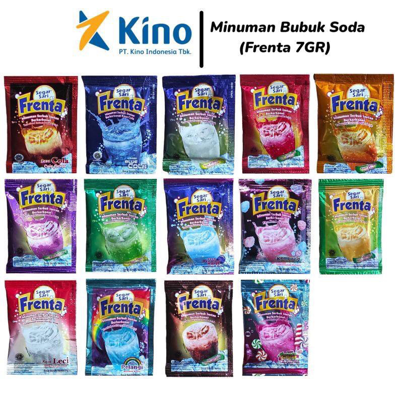 

FRENTA ALL VARIANT RASA // Minuman Serbuk Berbagai Macam Rasa