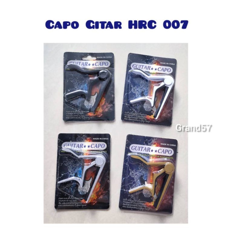 capo gitar akustik elektrik harrier hrc007