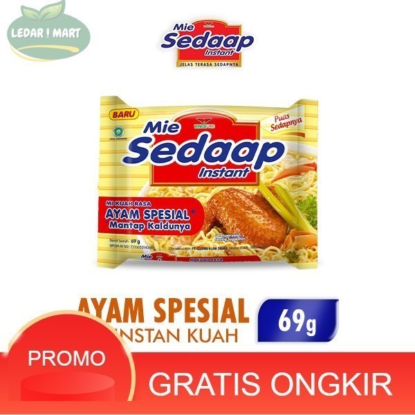 

Sedaap Mie Instan Ayam Spesial 69 gram - Wings