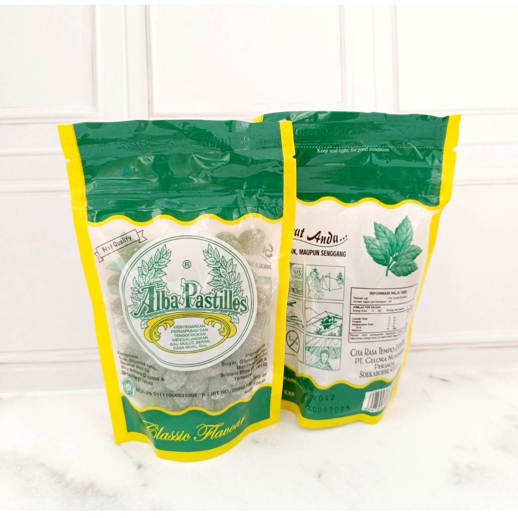

Alba Pastilles Candy Permen Kayu Putih