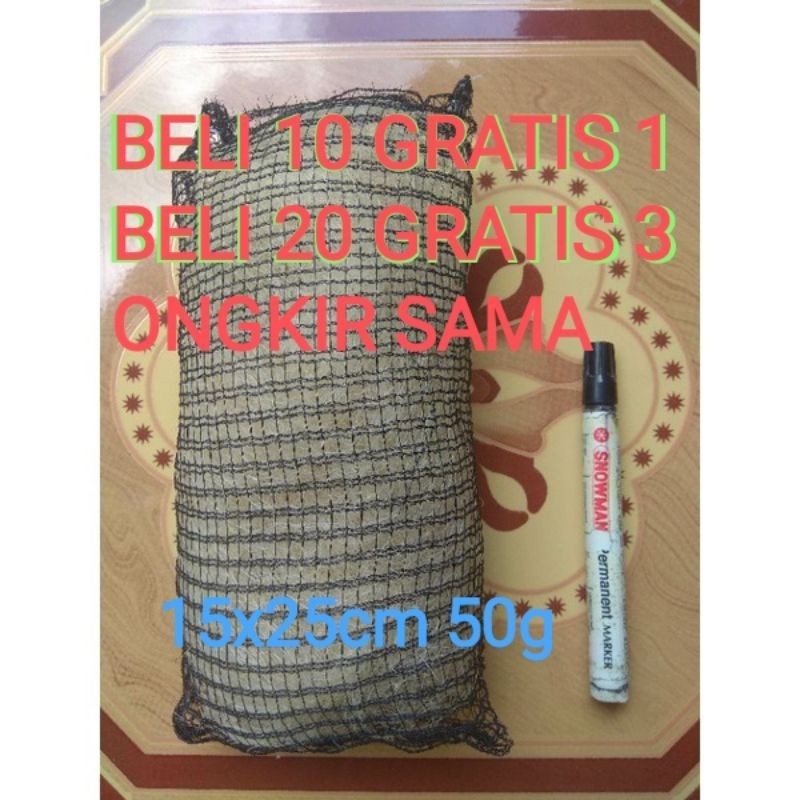 jaring filter aquarium filter air pengganti japmat