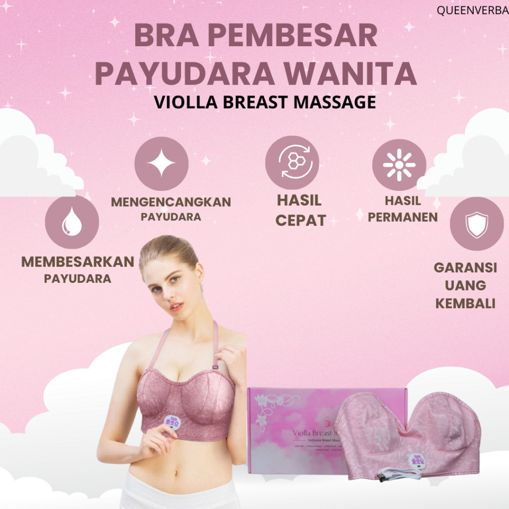 SMART BREAST MASSAGE PEMBESAR PAYUDARA ALAMI PENGENCANG PAYUDARA || BREAST G | VIOLLA BRA | SMART BR