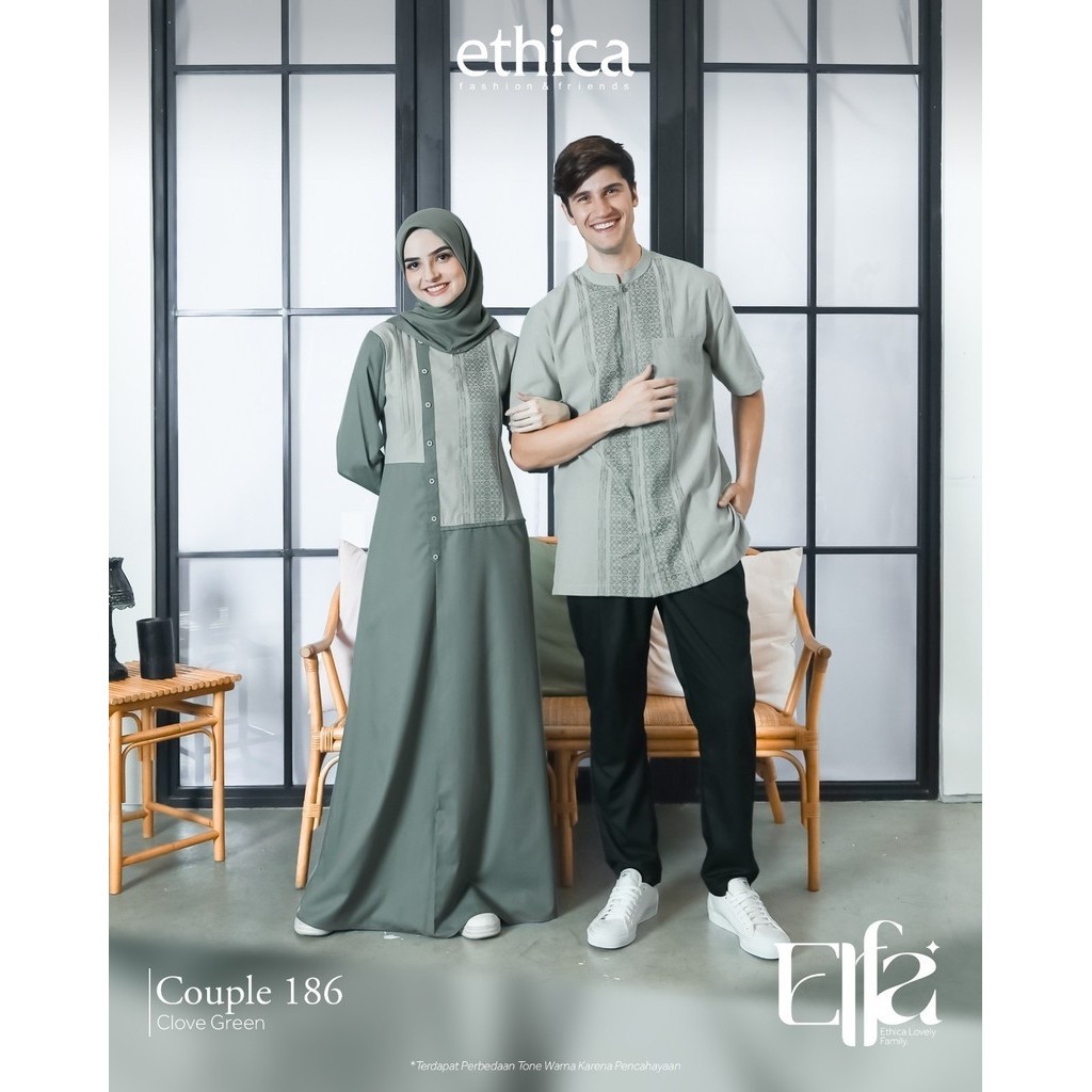 Ethica Couple 186 Clove Green