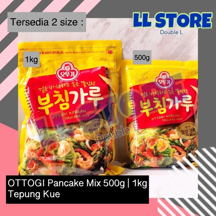 

OTTOGI Korean Pancake Mix 1kg Tepung Premix