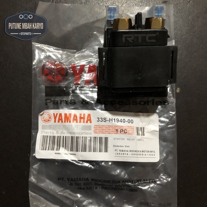 Bendik Bendix Switch Starter Stater Relay Motor Xeon Karbu Lama GT 125 RC Nouvo Ninja 250 Byson 33S 