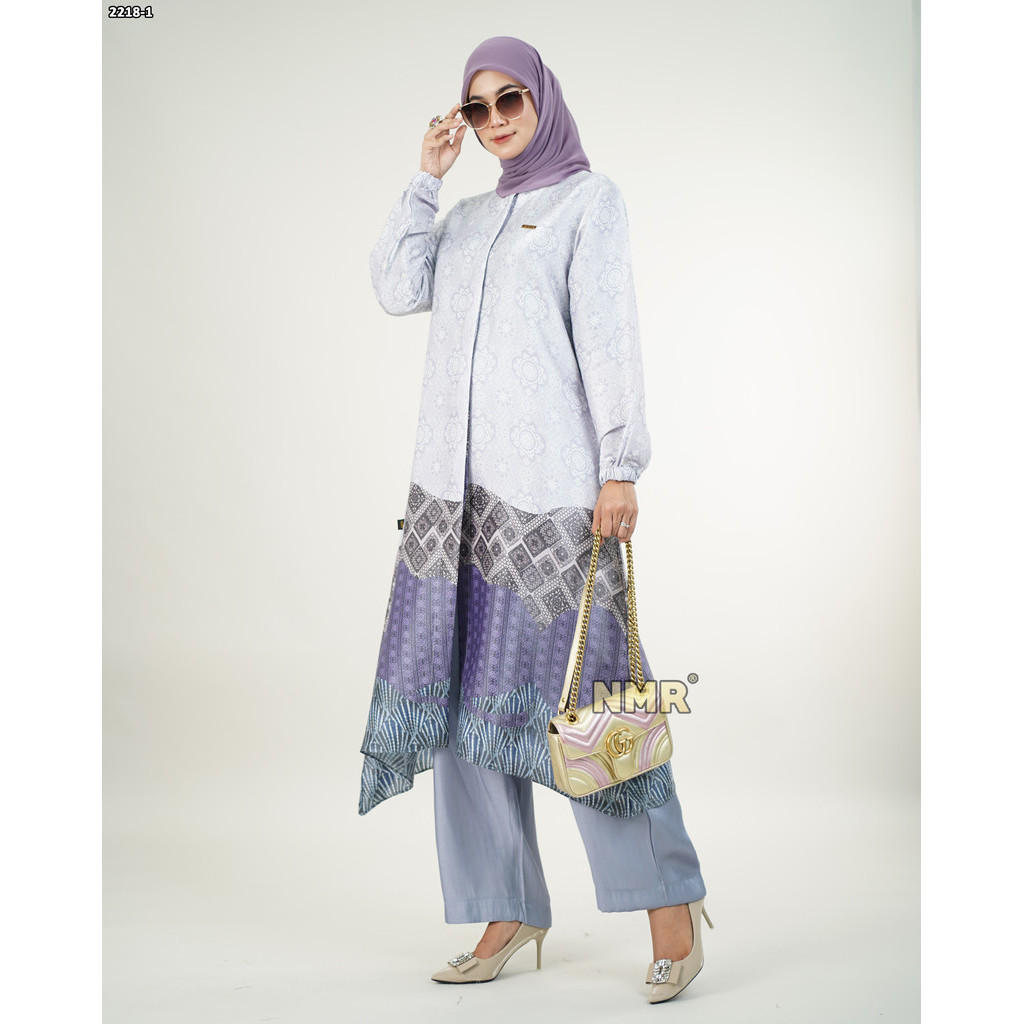NMR Setelan Kulot Tunik Katun Shimer Vol 2218-1