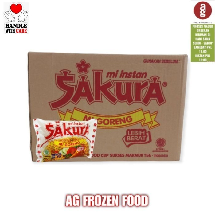 

Sakura Mie Goreng isi 40 pcs / dus