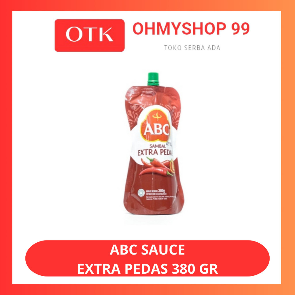 

ABC Sambal Saus Sambal Extra Pedas 380gr