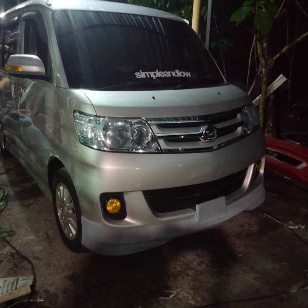 Terbaru Bodykit Luxio New Depan Belakang Grade-A Sipaling Murah