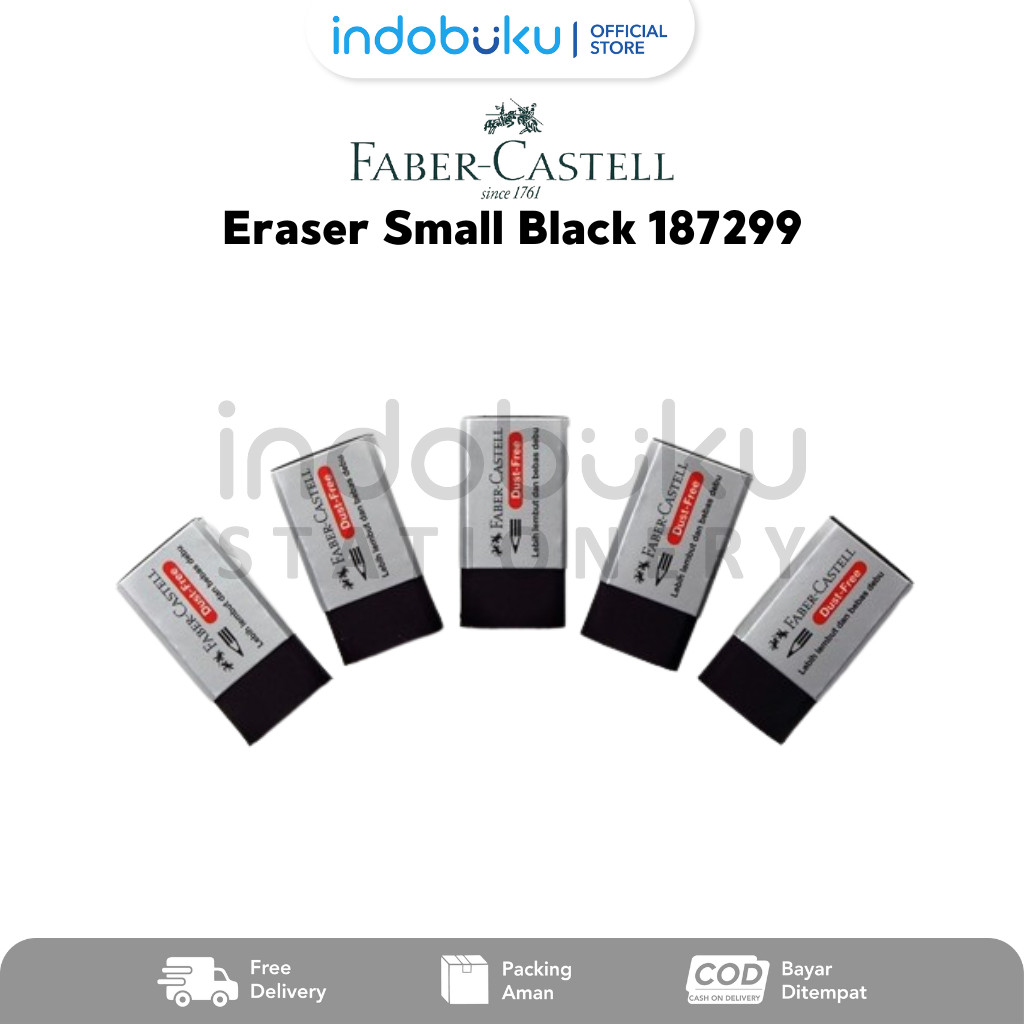 

Eraser Penghapus Faber-Castell Kecil Hitam 187299