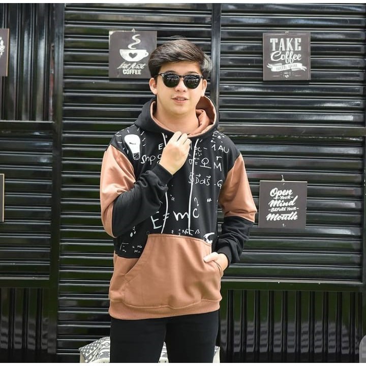 Hoodie Pria Premium Kekinian Outfit Fashion OOTD Cowok Einstein Murah Original
