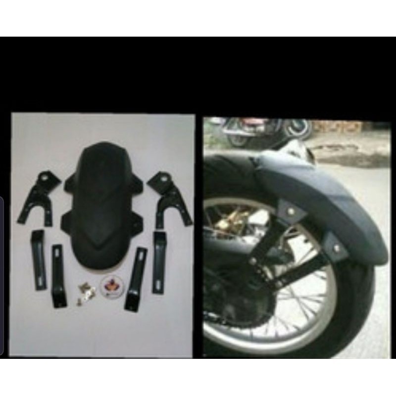 MUDGUARD/SPAKBOR BELAKANG HMS buat motor MOGE(vixion cb150 tiger megapro dll)