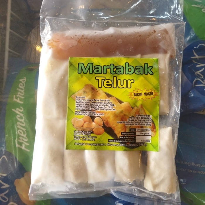 

Bilqis Martabak Telur isi 10