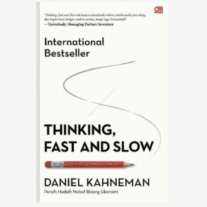 Thinking, Fast and Slow bahasa indonesia Daniel Kahneman