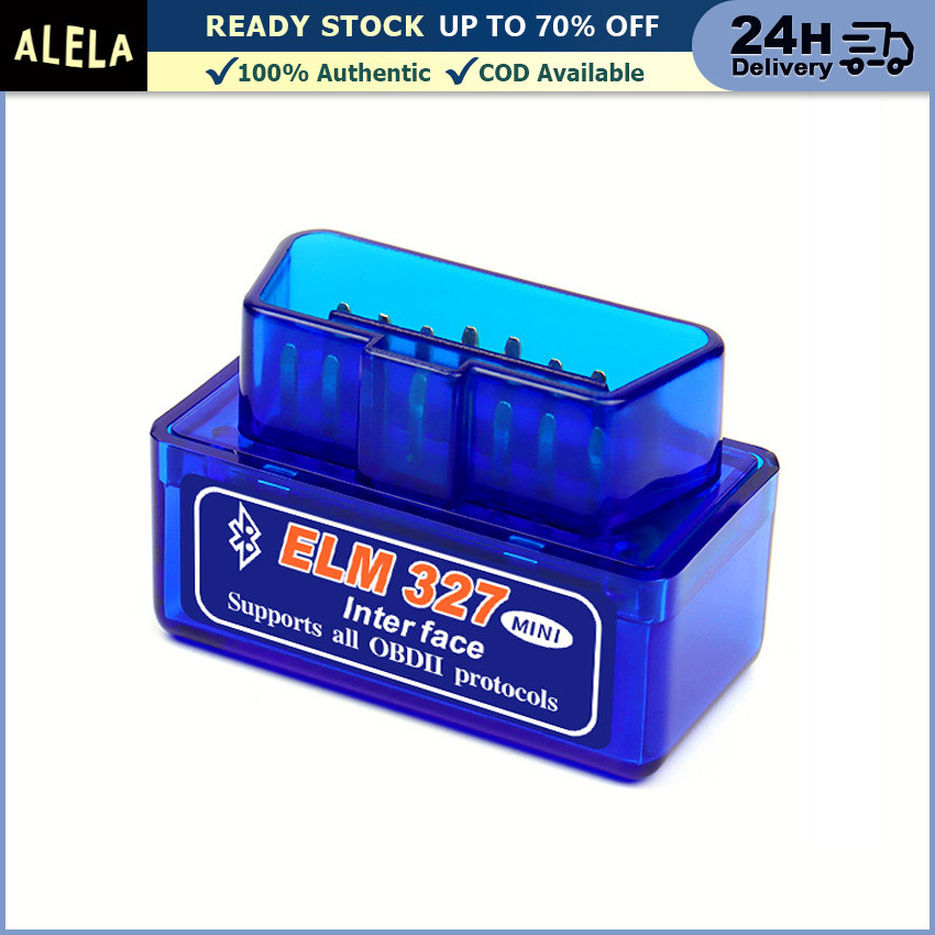 OBD 2 OBD II Mini ELM 327 V2.1 V1.5 Bluetooth Car Scanner Mobil