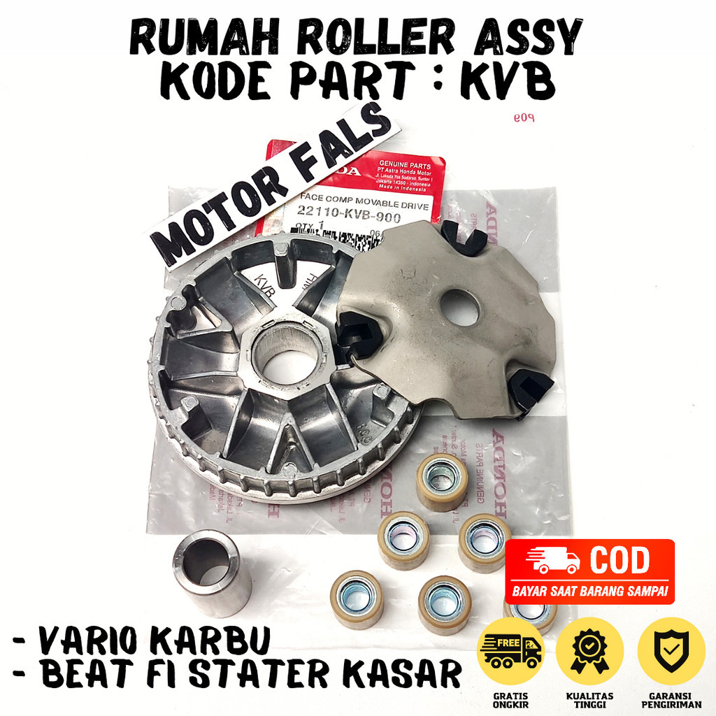 Rumah Roller Beat Fi - Vario Fi - Beat Stater Kasar - Scoopy Fi Stater Kasar - Vario Karbu
