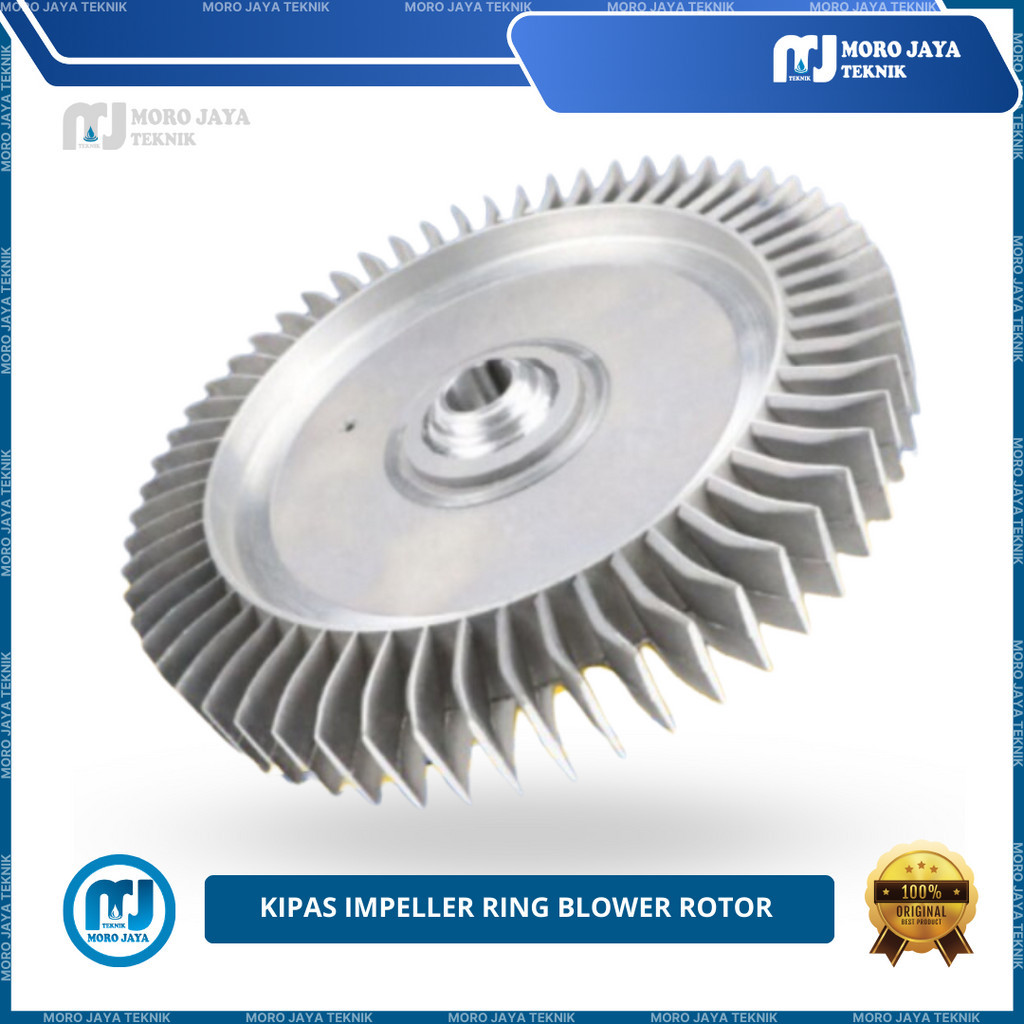 Impeller Kipas Ring Blower Rotor HB-1500 2HP 1.5KW