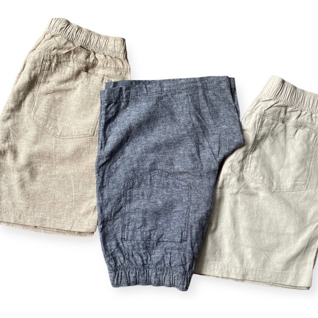 SHORT PANTS LINEN | CELANA PENDEK LINEN ANKO