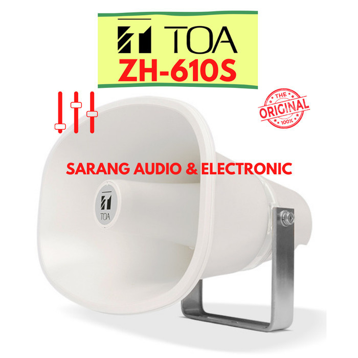 SPEAKER TOA ZH 610 S HORN TOA ZH610S ORIGINAL GARANSI RESMI ZH-610S