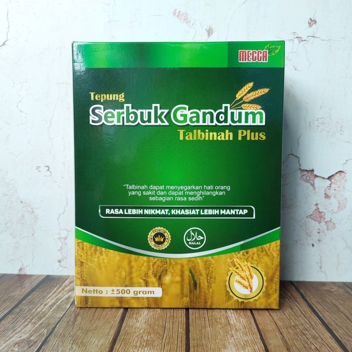 

Talbinah Mecca - Tepung Serbuk Gandum 500 Gram