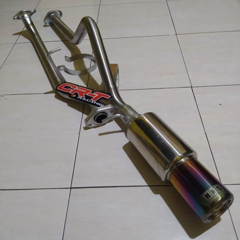 CRT Racing Knalpot mobil new carry, futura, granmax, t120ss, avanza, xenia, luxio