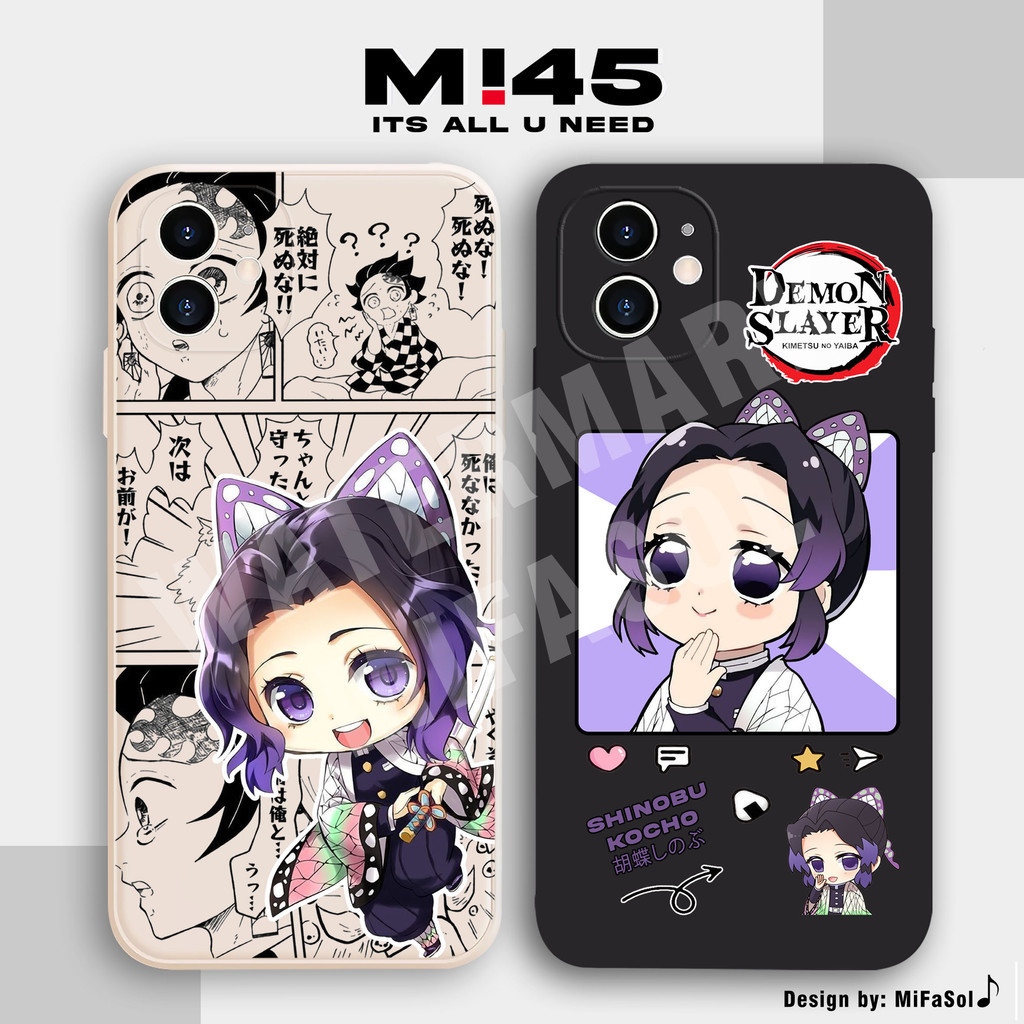 Demon Slayer Case Oppo A15 A12 A3S A5S A16 A78 A17 A57 A16K A18 A38 A58 RENO8 RENO7 RENO8T MF206 Sma