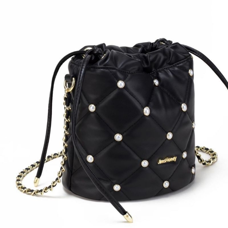 Tas Selempang Serut Jims Honey Amyra Bag Bucket - Tas Wanita Kulit Unik
