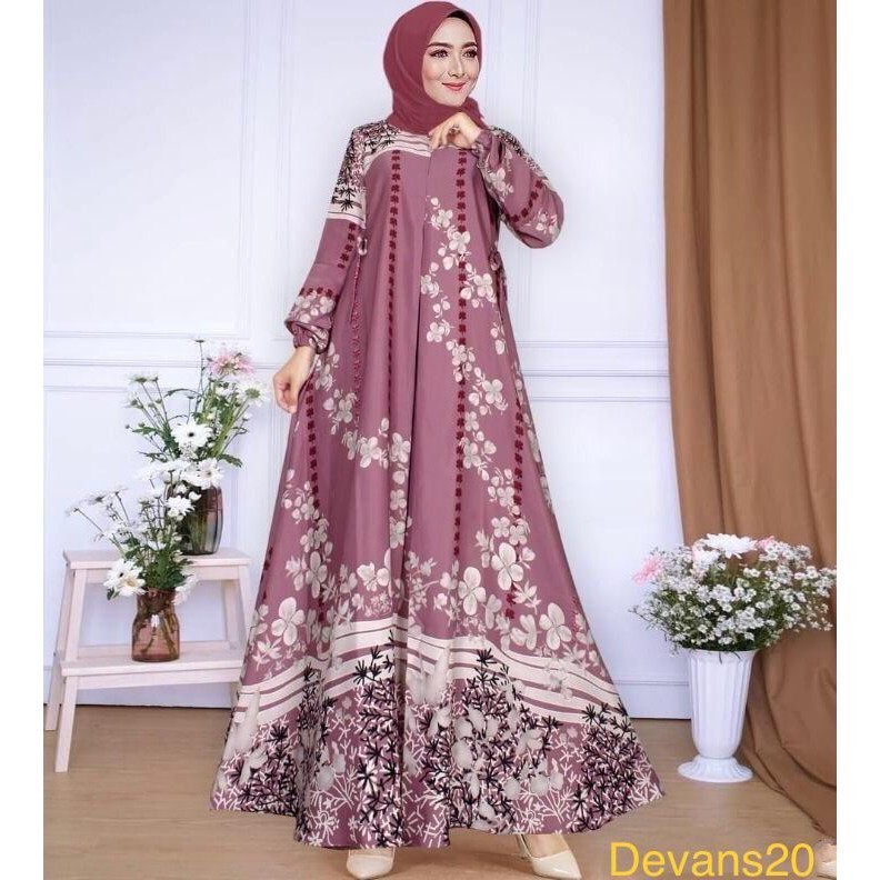Gamis maxmara / gamis maxmara lux premium / bahan maxmara lux / gamis maxmara lux terbaru 2021