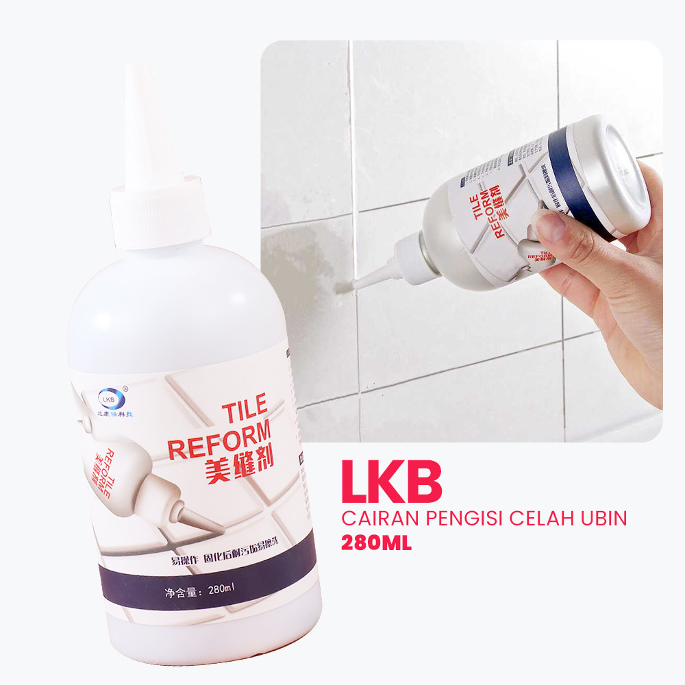 Cairan Pengisi Celah Ubin Tile Grap Sealer-White