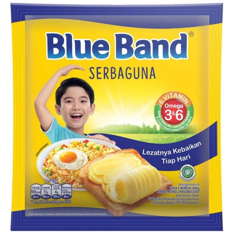 

Syegar Fresh Blue Band Serbaguna 200gr