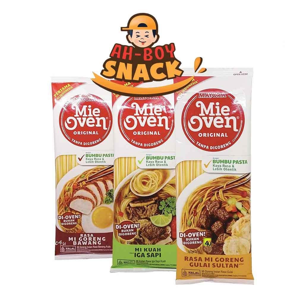 

MIE OVEN 78 GRAM - ALL VARIAN - RASA KUAH IGA SAPI, MIE GORENG BAWANG, MI GORENG GULAI SULTAN- MIE OVEN KUAH IGA SAPI 78 GRAM