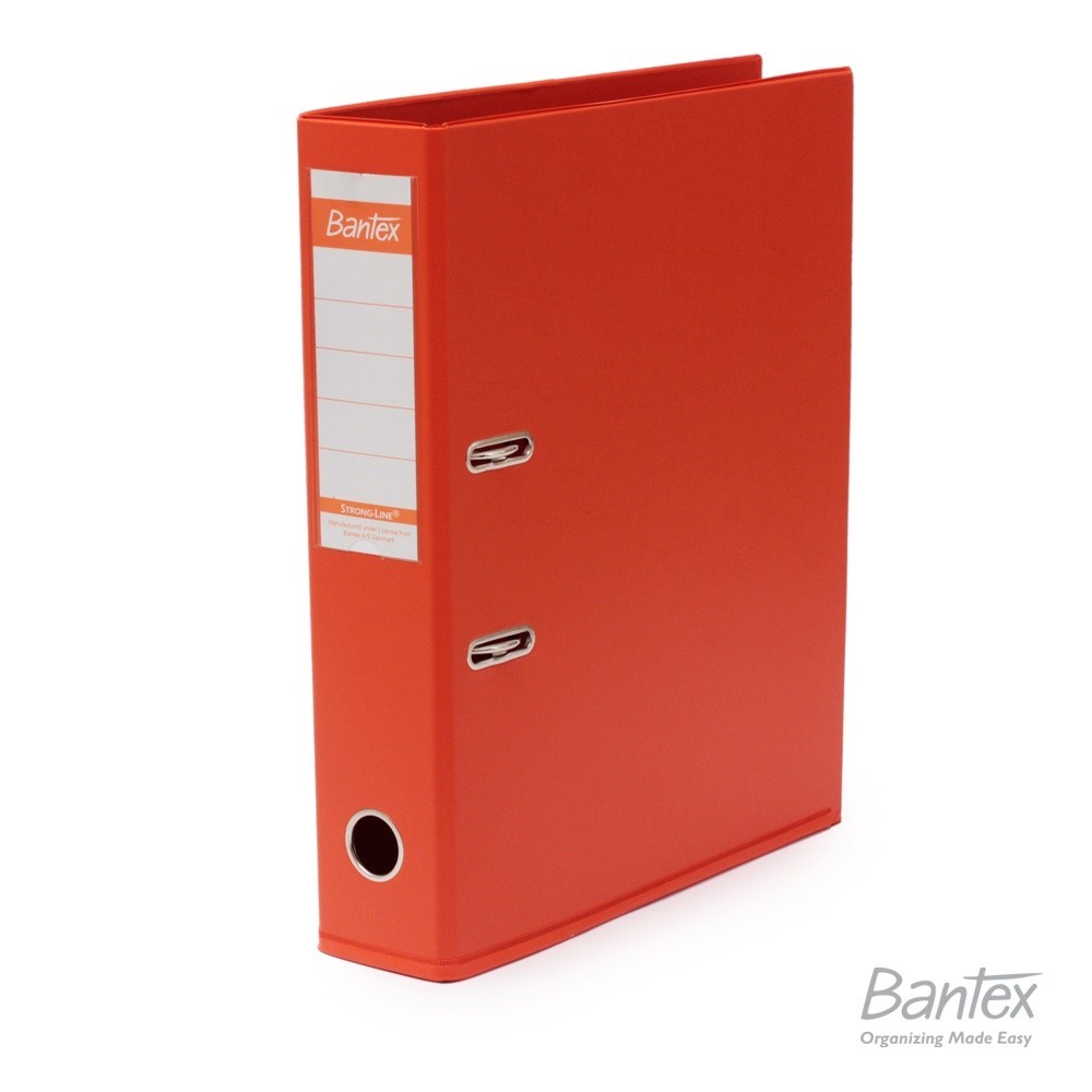 

[Stationery Spectrum] Bantex Ordner Folio 7 cm PVC Lever Arch File Orange 1465V12