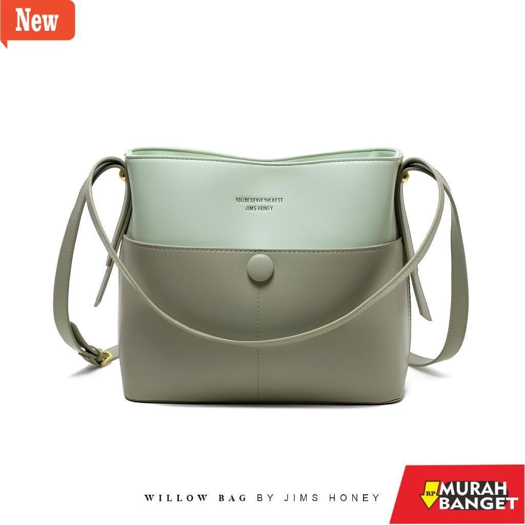 Tas untuk lebaran- Jims Honey Tas Selempang Terbaru 2023 Wanita Willow Bag