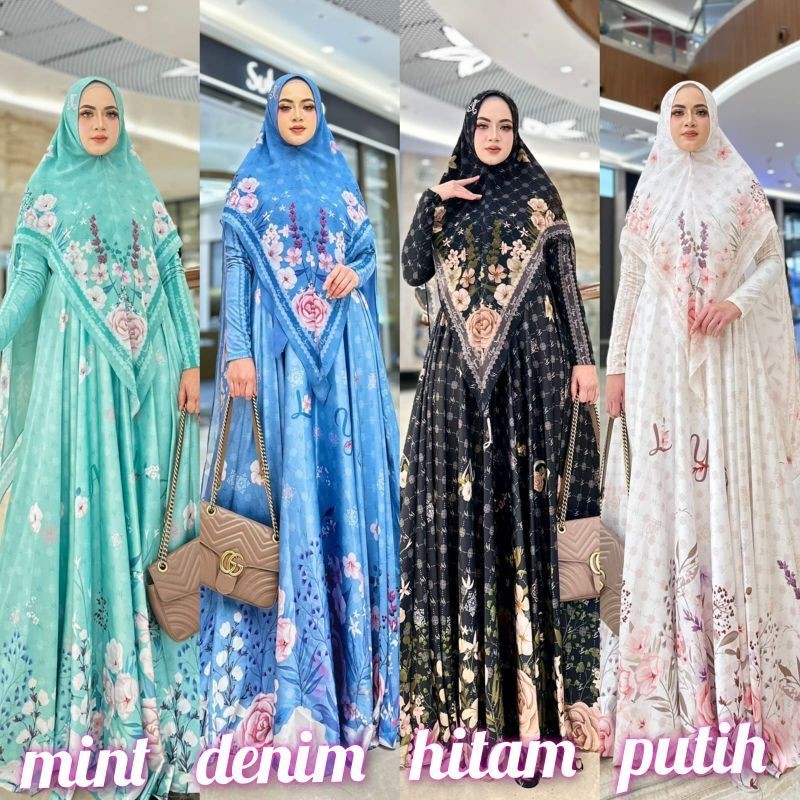 BISA COD (NAILA SERIES BY ALYA SYARI ORI PREMIUM GAMIS ALYA SYARI TERBARU