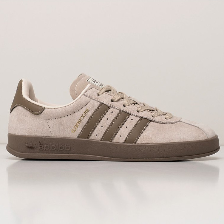 Adidas Broomfield Brown Metallic Gold Gum