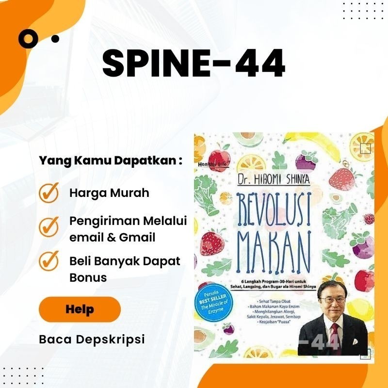 

Revolusi Makanan 6 Langkah Program 30 Hari untuk Sehat, Langsing, dan Bugar ala Hiromi Sinya