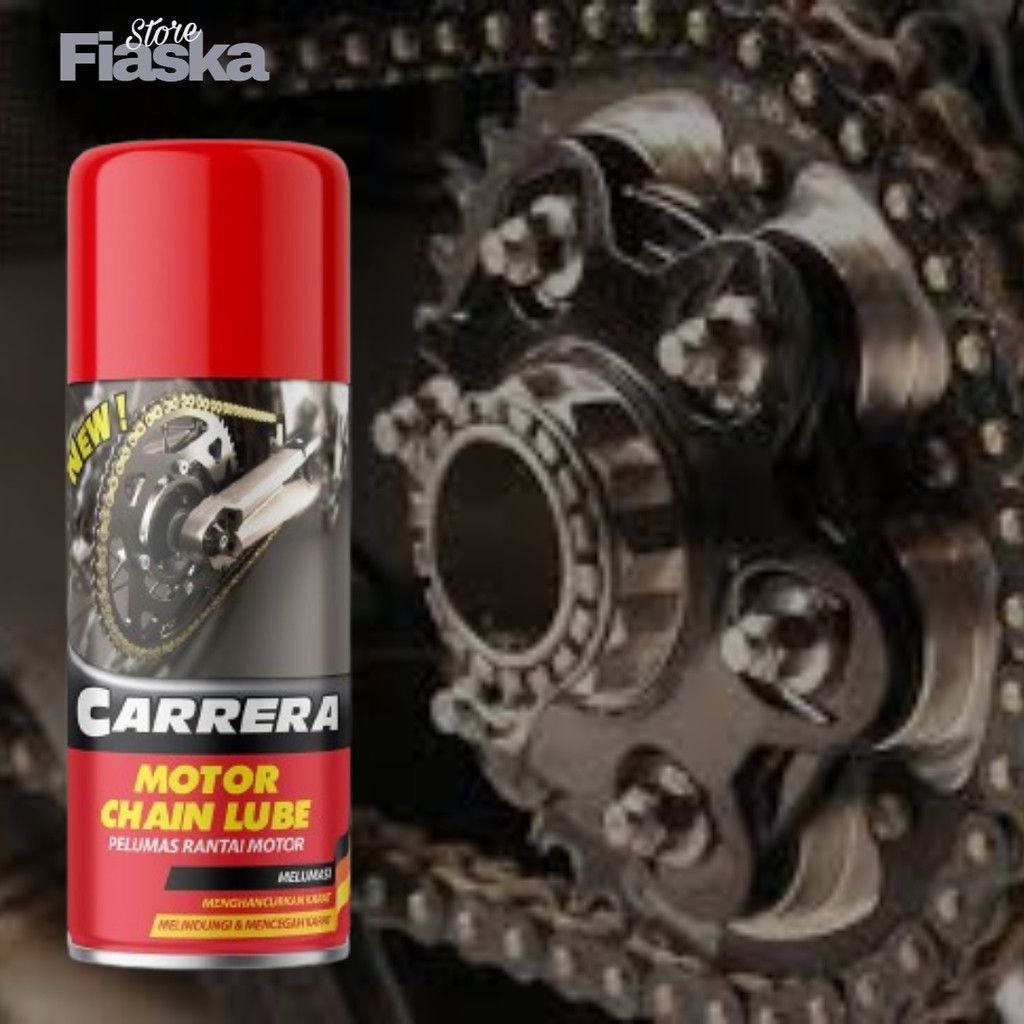 CARRERA CHAIN LUBE WD PELUMAS RANTAI MOTOR PENGHANCUR KARAT