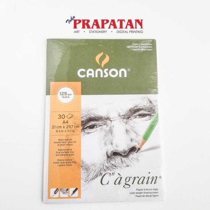 

Canson Cagrain Sketchbook A4 125gsm Drawing Paper -YY41