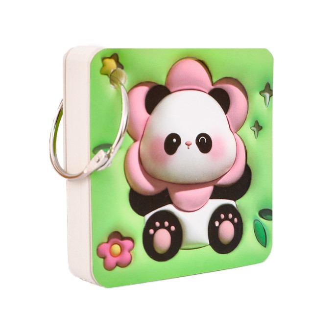 

J2 - Gantungan ring memo karakter animal lucu catatan ring