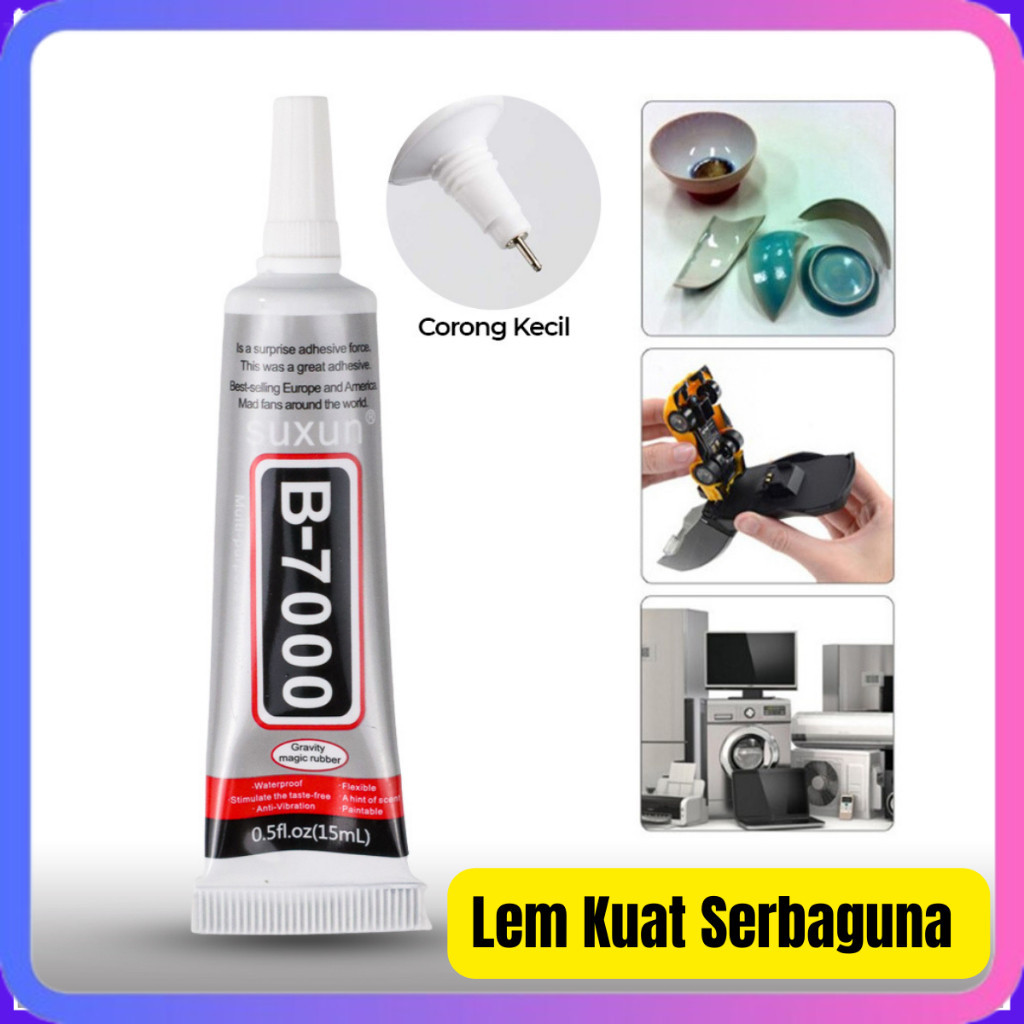 

LEM Multifungsi Lem Serbaguna Power Glue Strong Adhesive 15 ML LEM Multifungsi