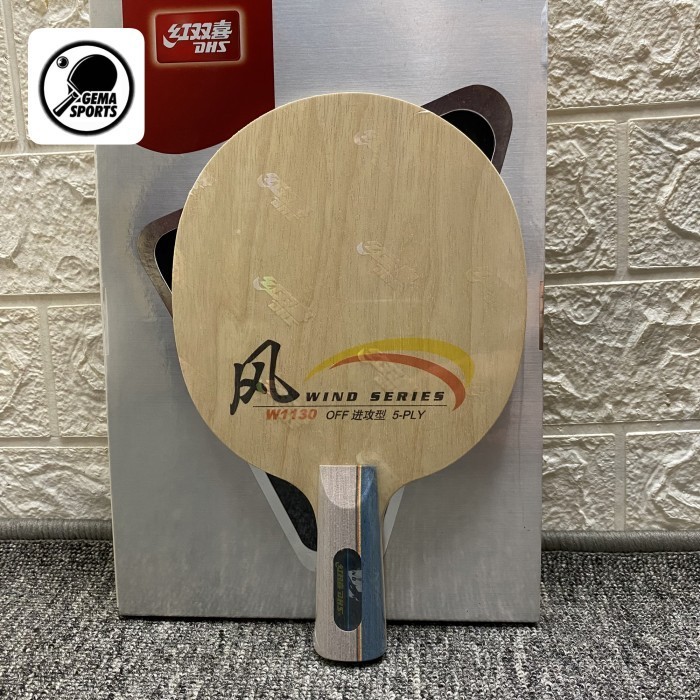 Kayu Bet Pingpong Tenis Meja DHS Wind W1130 Penholder Original -MNB24