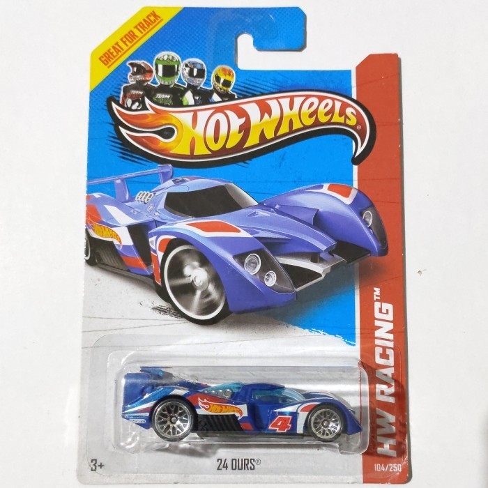 HW Hot Wheels 24 Ours Biru -DD24