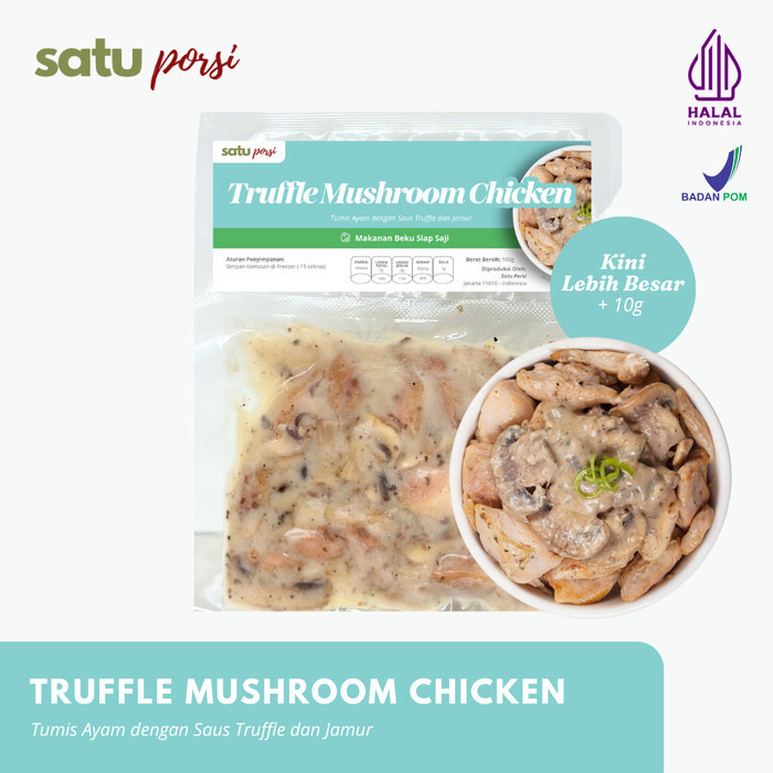 

promosi toko Frozen Food Satu Porsi Truffle Mushroom Chicken