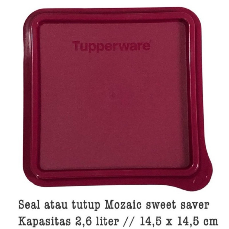 Tutup toples Tupperware seal/tutup toples sweet saver